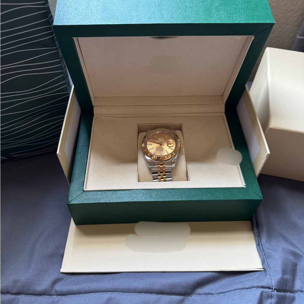 Luxury Stainless Steel Watch